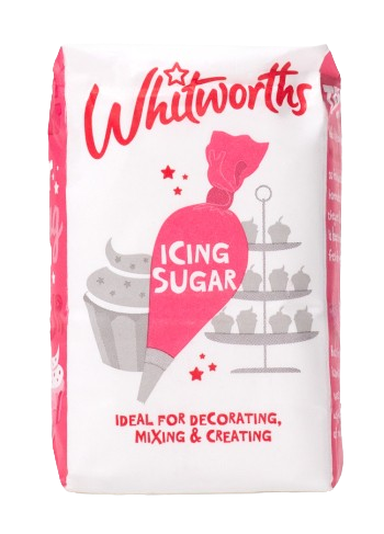 A bag of Whitworths Icing Sugar